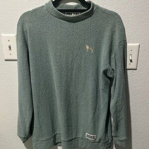 PINK Victoria's Secret Women's Sage Turtleneck Sweater